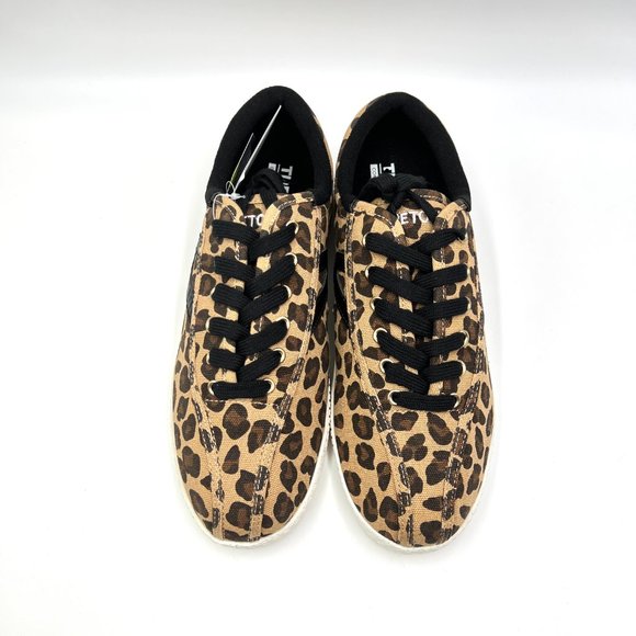 Tretorn Womens Size 8.5 Leopard‎ Cheetah Animal Print Casual Sneakers Shoes - Picture 3 of 13